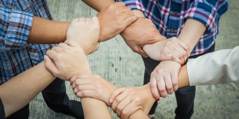 A compilation of various types of social actions